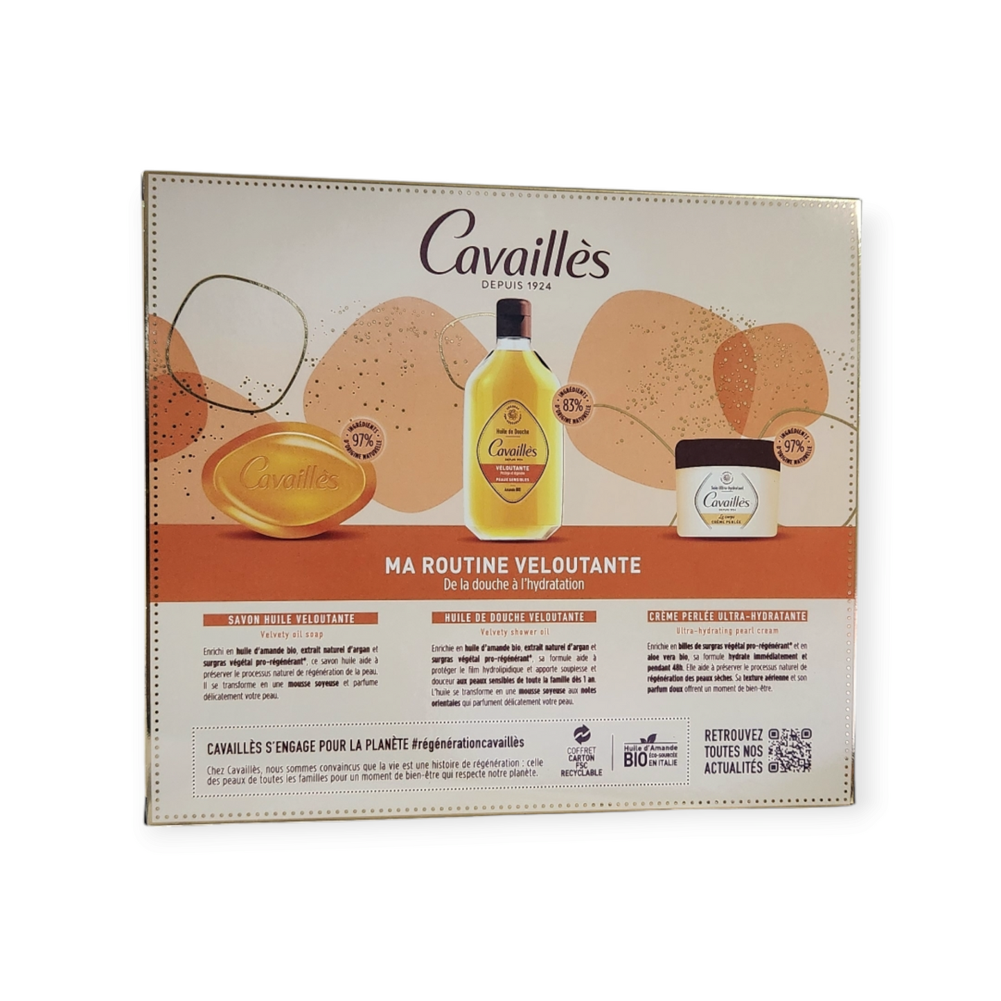 ROGE CAVAILLES COFFRET MA ROUTINE VELOUNTANTE