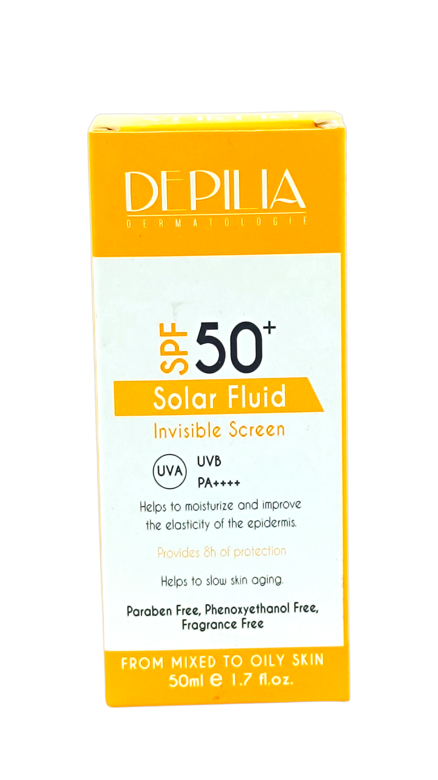 Depilia Ecran Solaire Invisible SPF 50+ 40ml