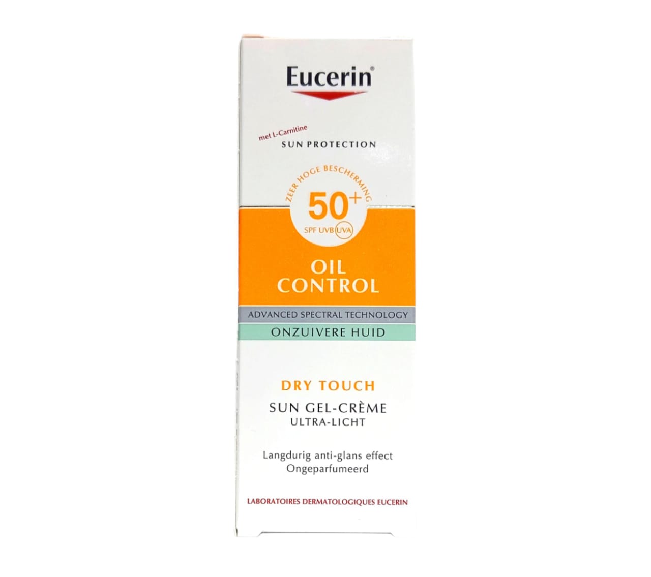 Eucerin Sun Protection Oil Control Gel-crème Toucher Sec SPF 50+ 50ml
