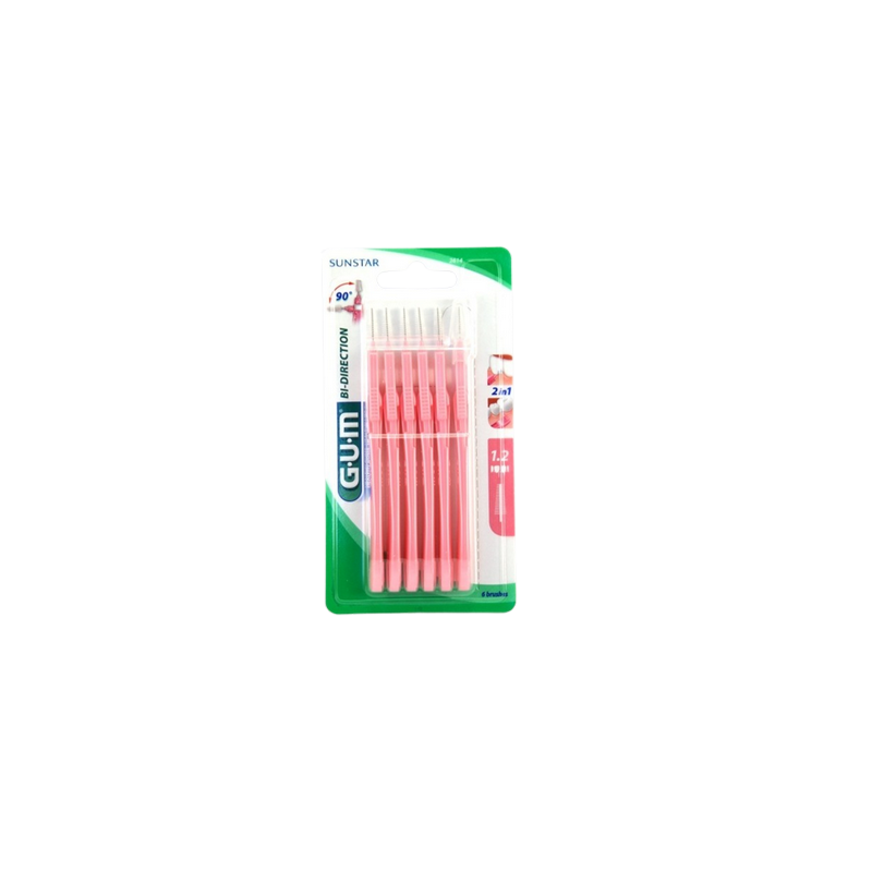 GUM BROSSETTE BI-DIRECTION 2614 / 1.2 ROSE