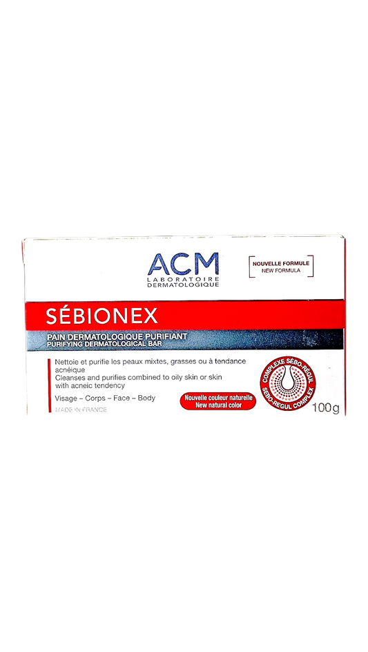 ACM Sébionex Pain Dermatologique Purifiant 100G