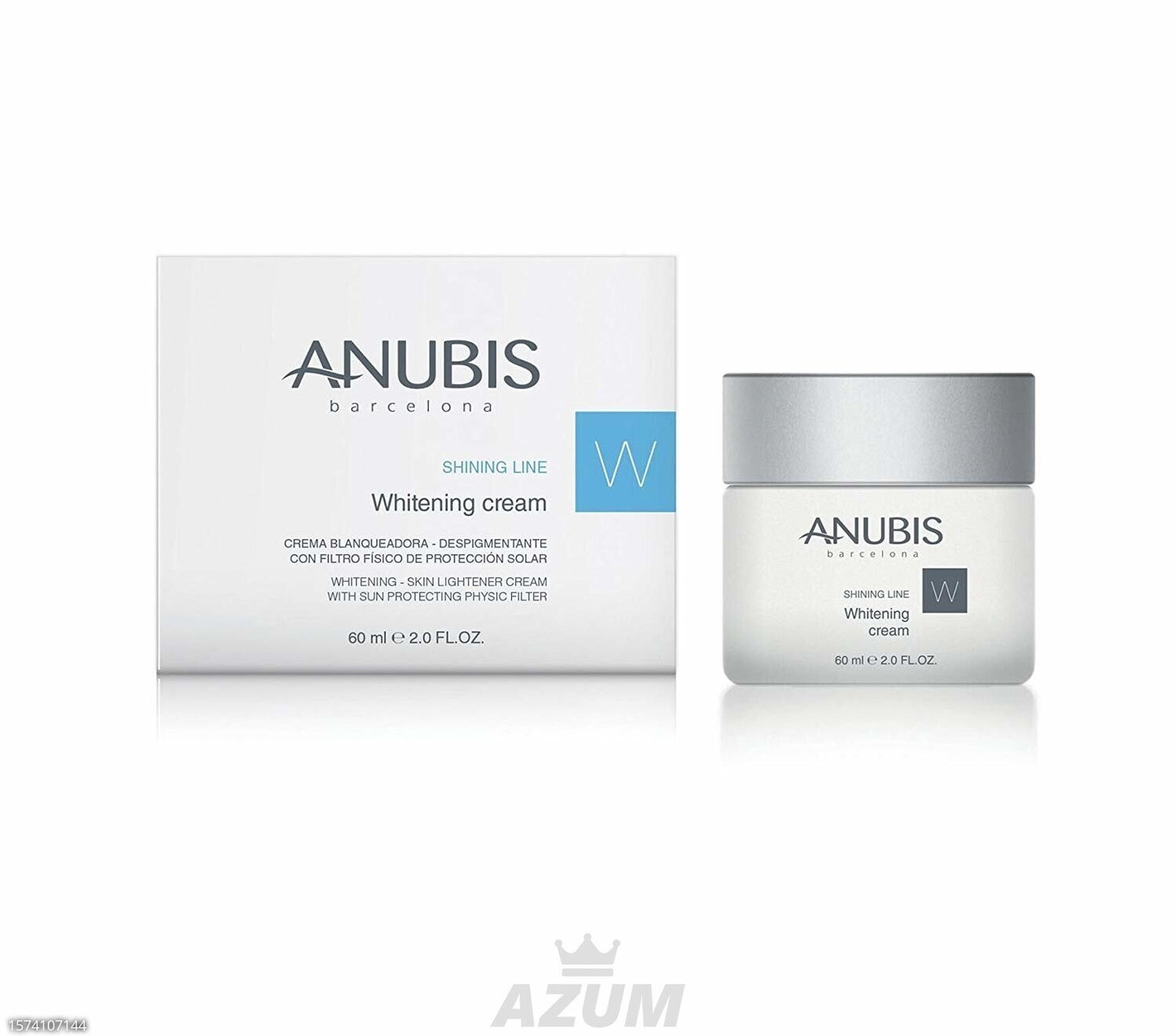 Anubis Barcelona W Shining Line Whitening Cream 60ml