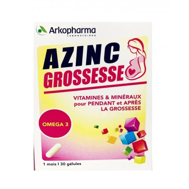 Azinc Grossesse 30 Gélules