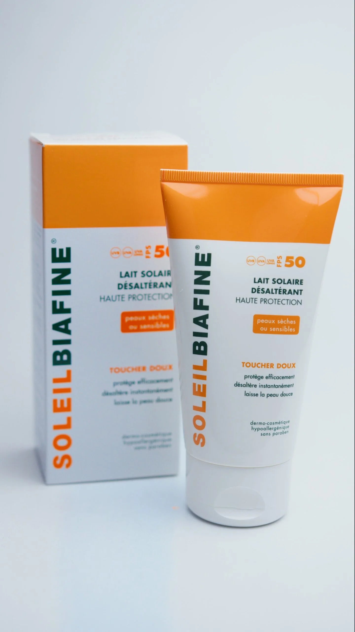 Biafine Soleil Lait Solaire Désaltérant SPF 50 150ml