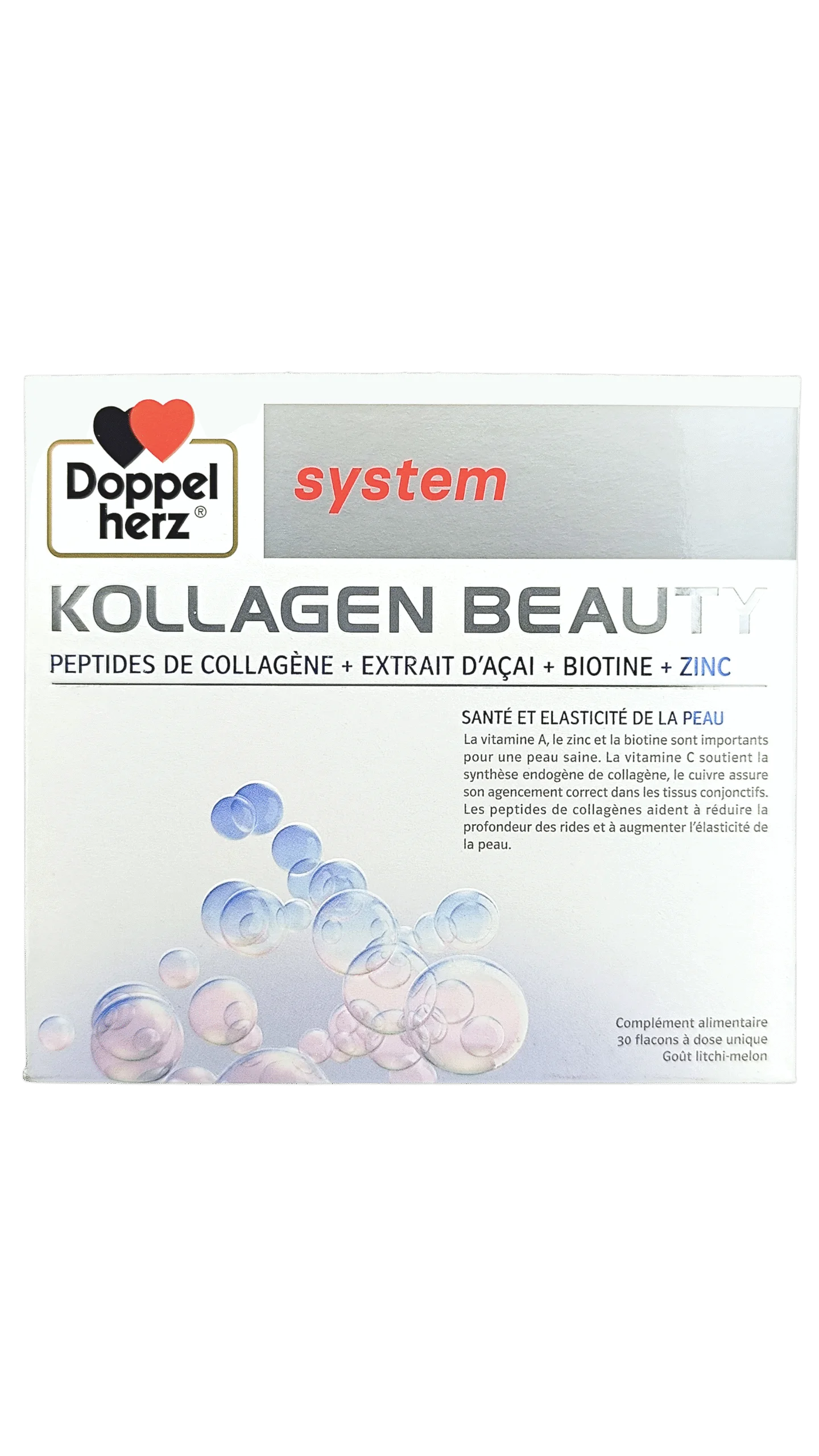 DOPPELHERZ SYSTEM KOLLAGEN BEAUTY 30 FLACONS