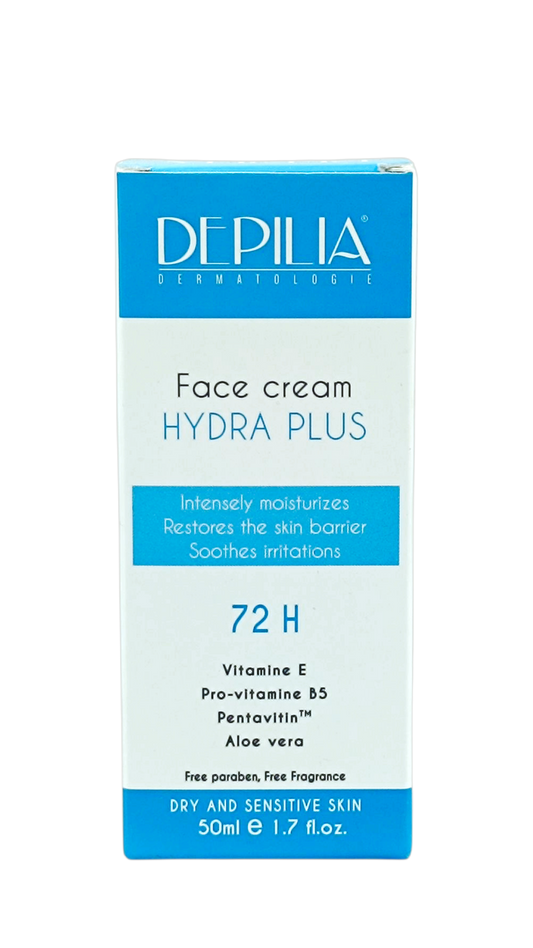 Depilia Hydra Plus Crème Visage 50ml