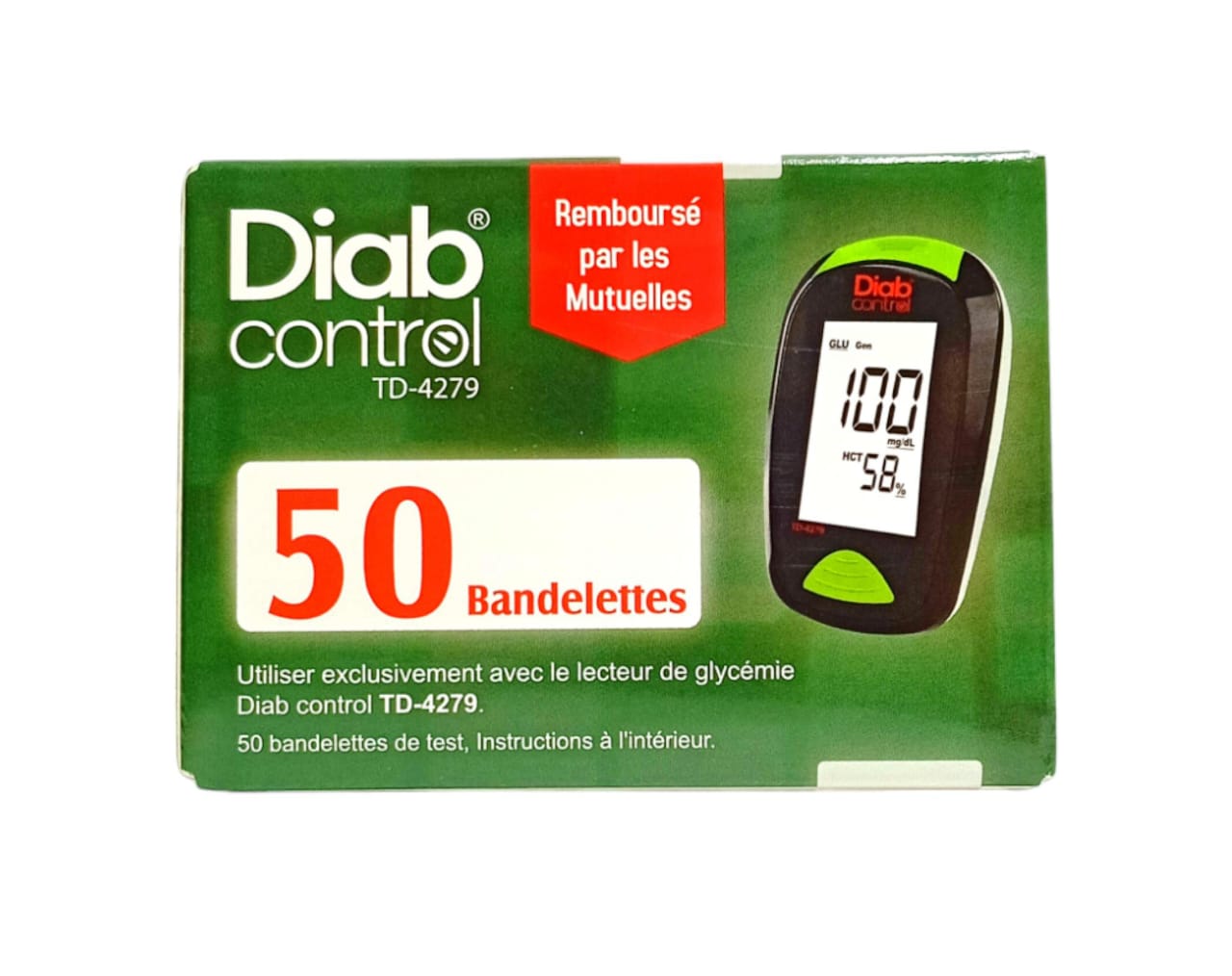 Diab Control Bandelettes / 50