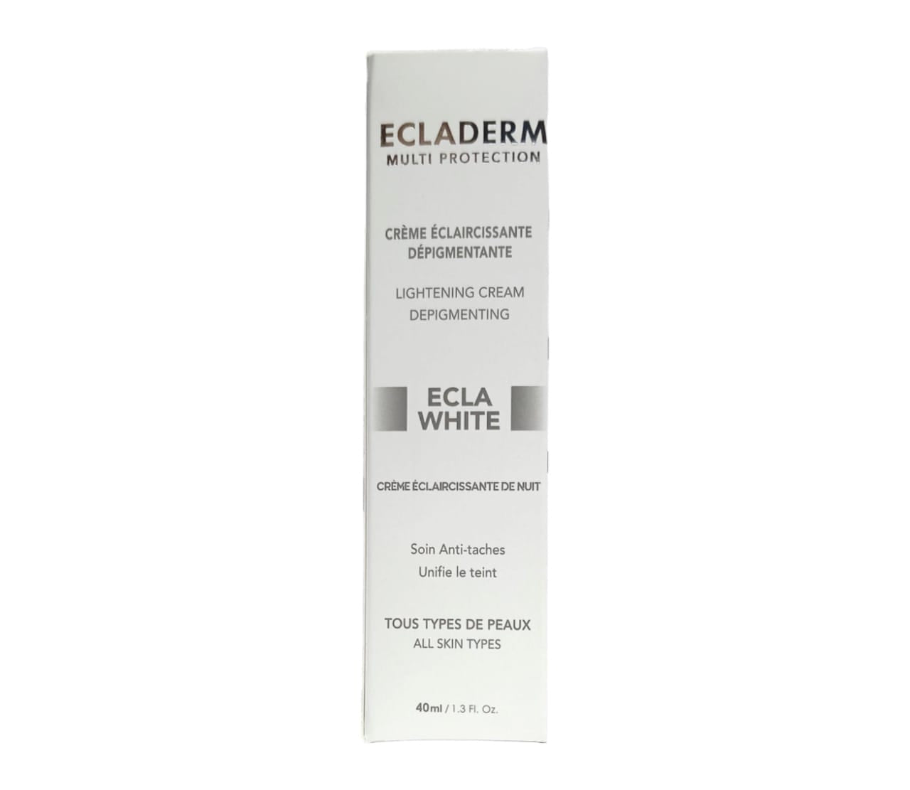Ecladerm Ecla White Crème Eclaircissante Dépigmentant 40ml