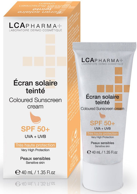 LCA Pharma Crème Solaire Teintée SPF 50+ 40ml