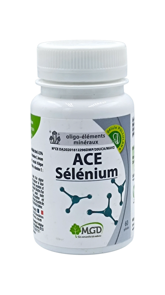 MGD Nature Ace Sélénium 60 Gélules