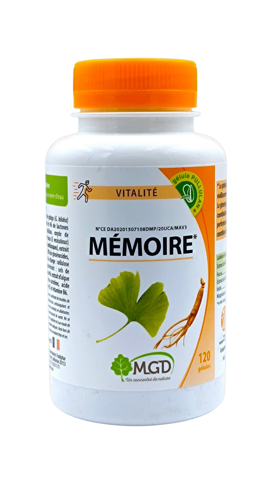 MGD Nature Complexe Mémoire 120 Gélules