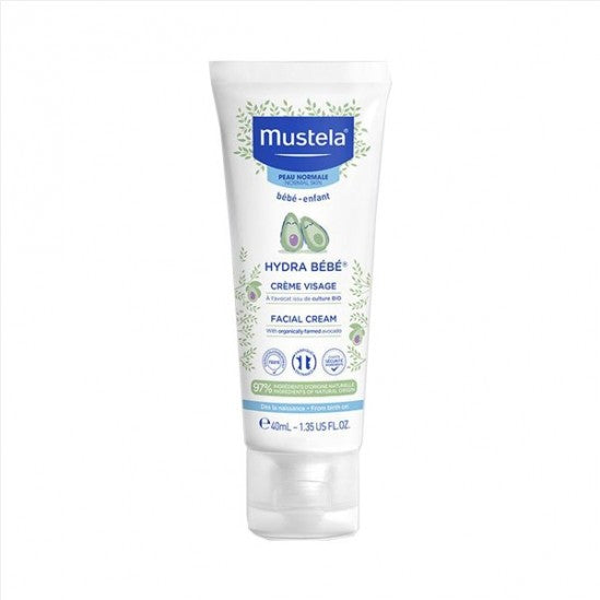 Mustela Crème Visage Hydra Bébé à l'Avocat 40ml