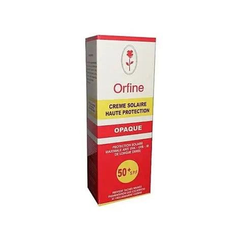 Orfine Crème Solaire SPF 50+ Opaque 50ml