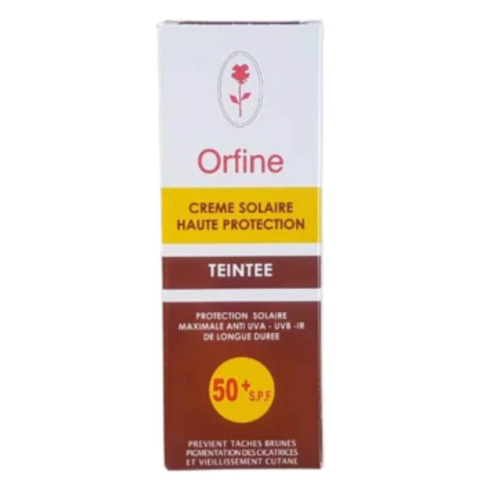 Orfine Crème Solaire SPF 50+ Teintée 50ml