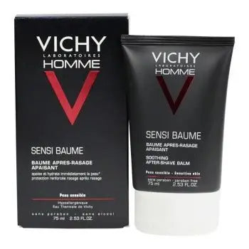 Vichy Homme Sensi Baume Après-Rasage Apaisant 75ml