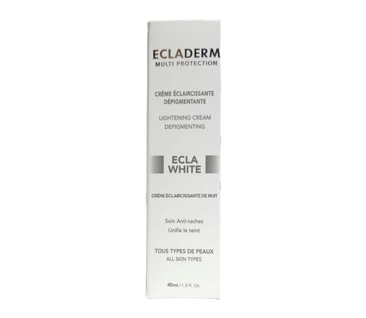 Ecladerm Ecla White Crème Eclaircissante Dépigmentant 40ml