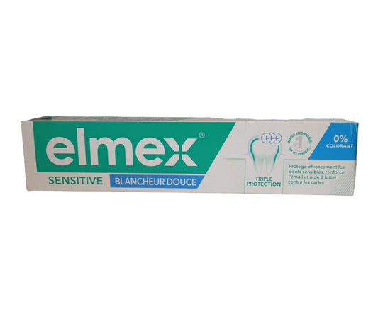 Elmex Dentifrice Sensitive Blancheur Douce 75ml