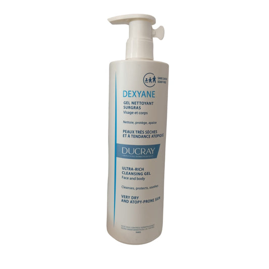 Ducray Dexyane Gel Nettoyant Surgras 400ml
