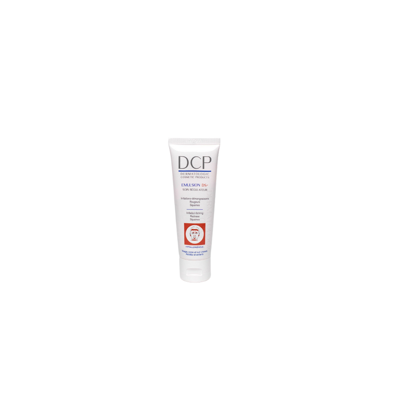 DCP DS+ Emulsion Soin Régulateur 40ml tube souple blanc avec bouchon clips