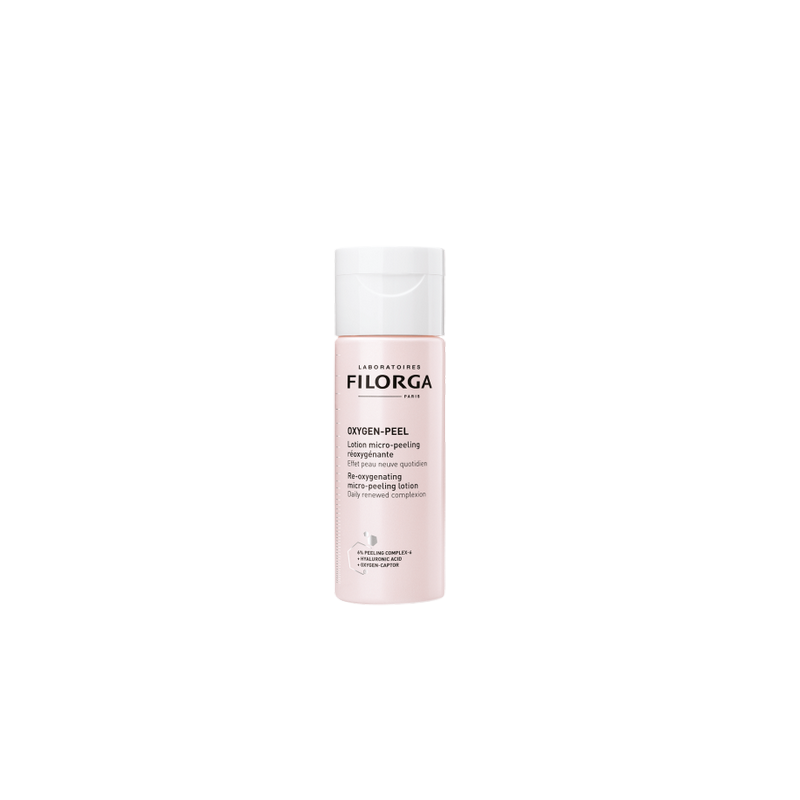 Filorga Oxygen-Peel 150ml flacon rose avec bouchon vis blanc
