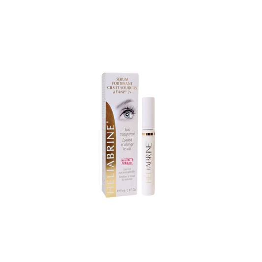 Heliabrine Sérum Fortifiant Cils & Sourcils 9 m tube fin blanc avec bouchon facile