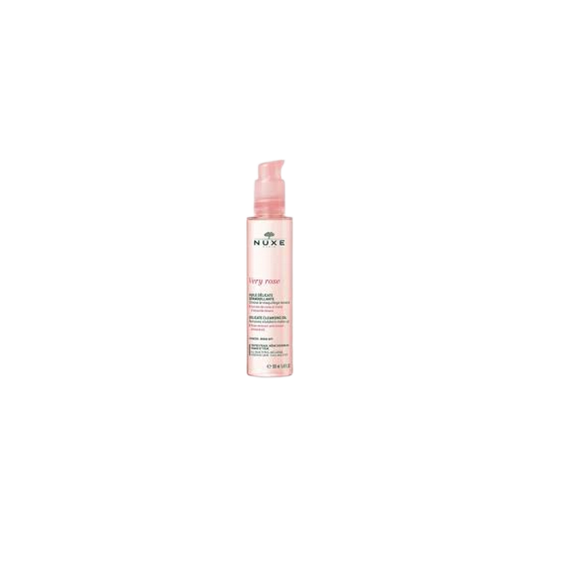 Nuxe Démaquillante Very Rose Huile Délicate 150ml flacon rose