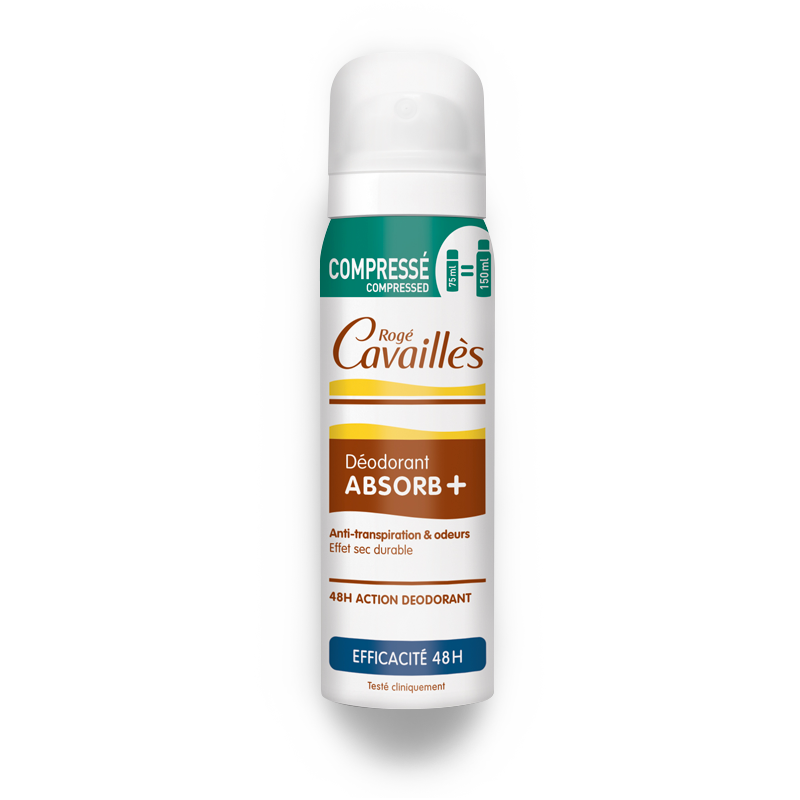 Rogé Cavaillès Déo Absorb+ Efficacité 48h Spray Compressé 75ml City Beauty
